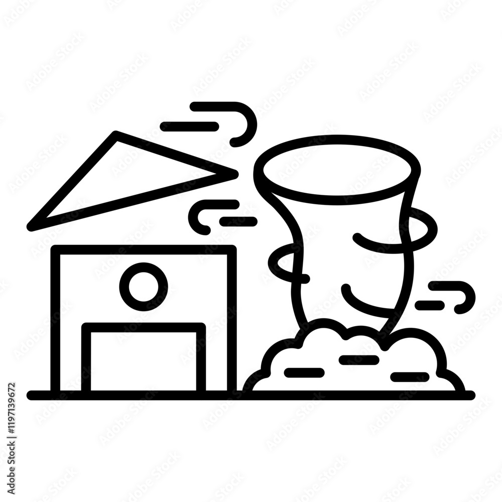 Tornado Icon Tornado Icon