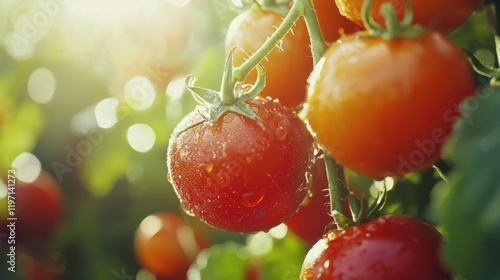 close-up of a healthy fresh organic fruits and vegetables