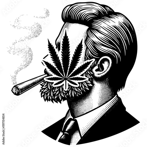 Cannabis Weed Illustration