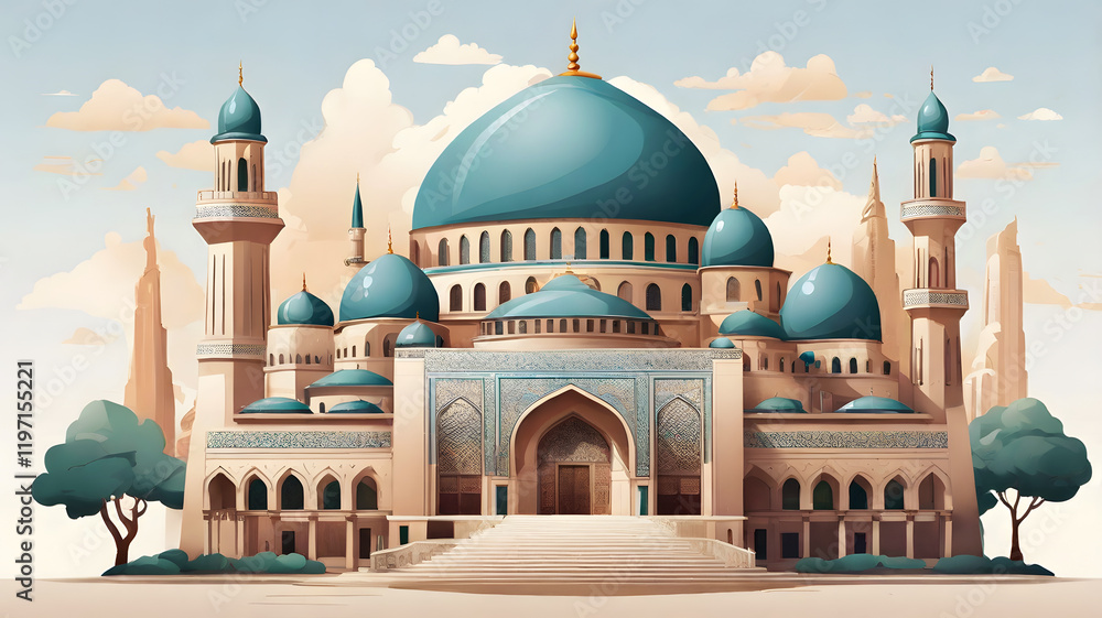 Echoes of Faith, Islamic Patterns and Artistic Heritage