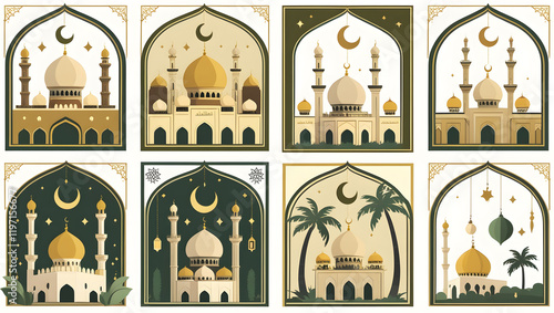 Obraz na płótnie Faith in Form, Islamic Culture in Design w salonie