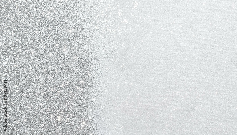 Obraz premium silver glitter effect with sparkles and paper texture