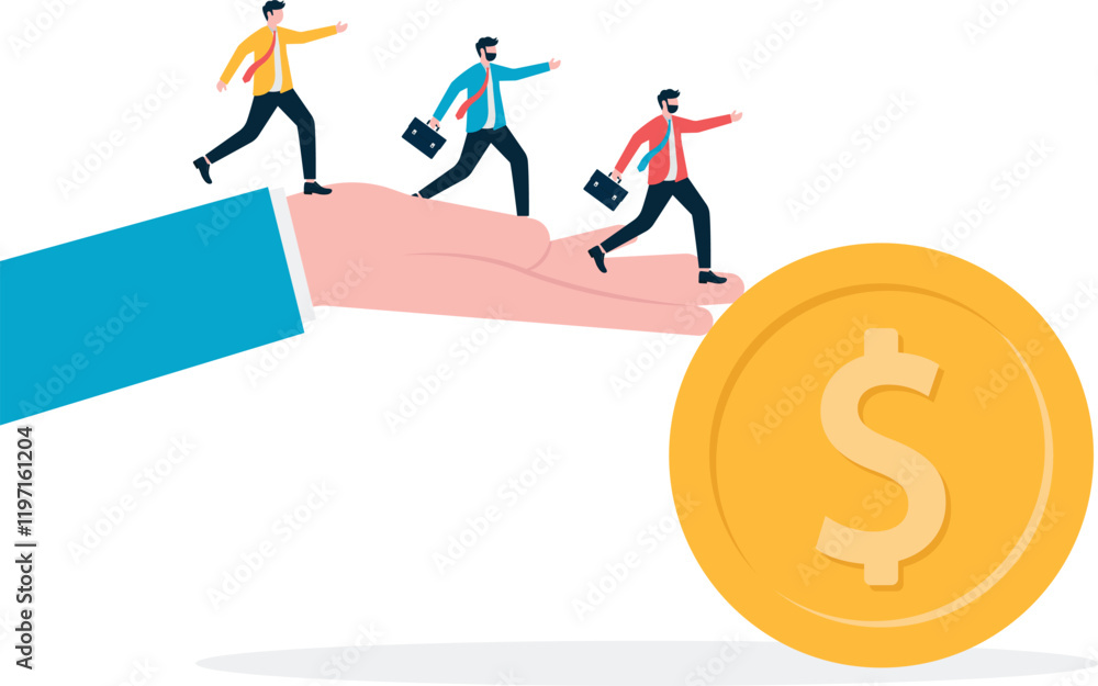 Social media illustration, business concept, web design
Social media illustration, business concept, web design
