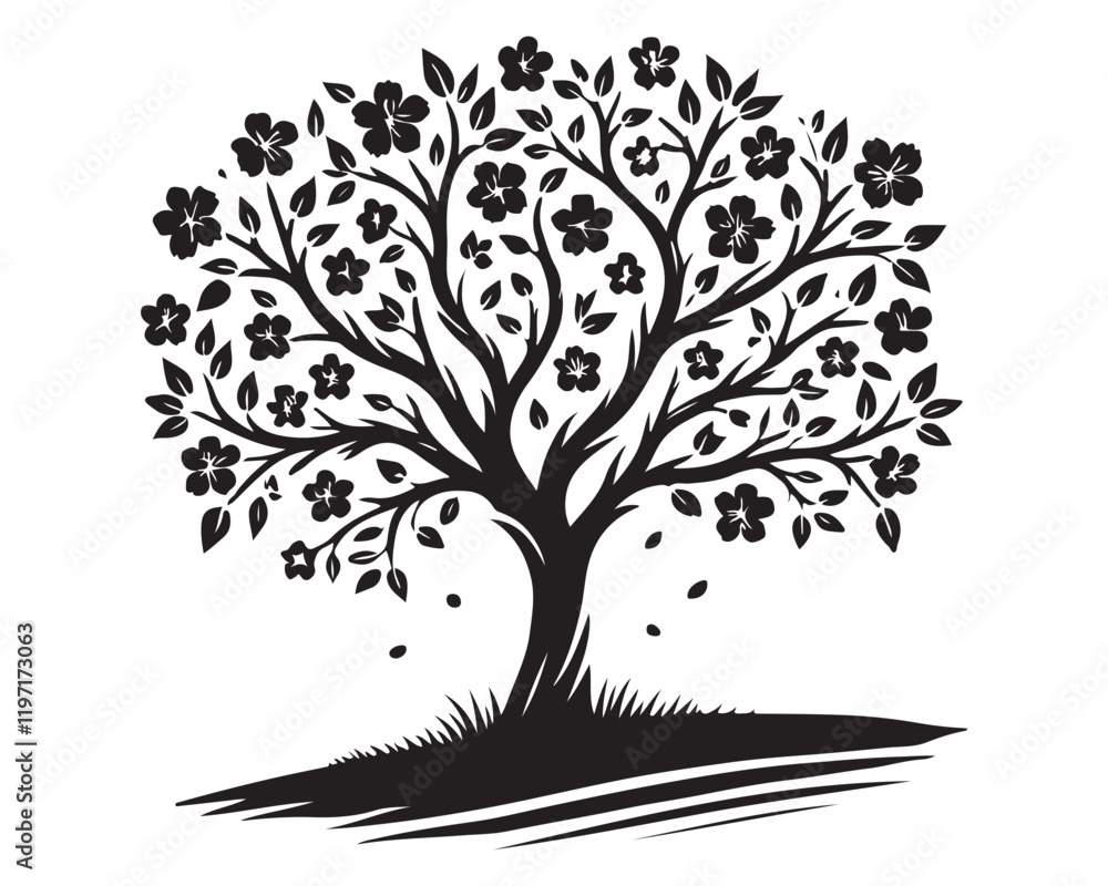 Obraz premium Cherry Tree 1.eps