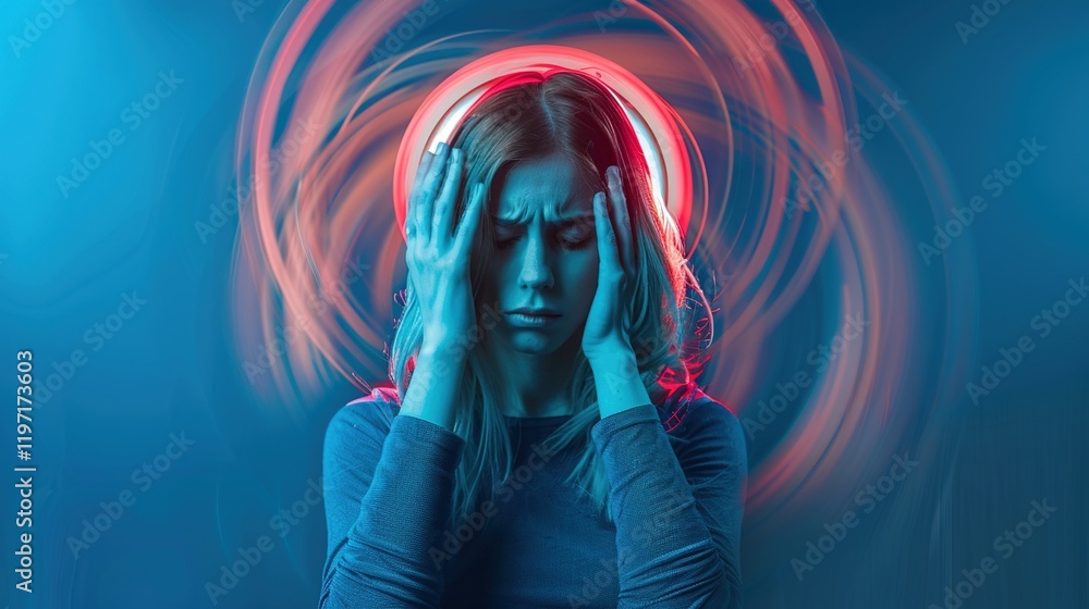 Photo & Art Print Decoding the Visuals of Dizziness Symptoms ...