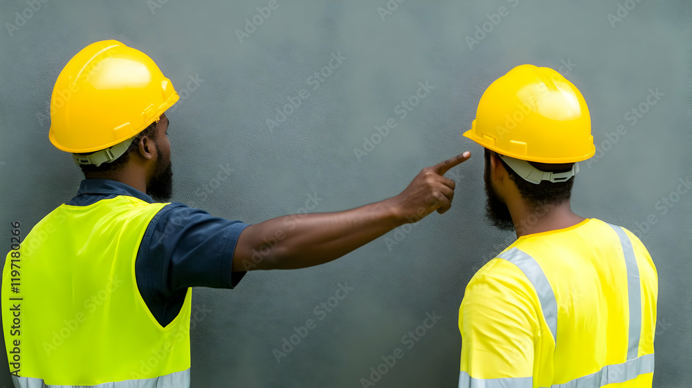 Construction Workers Safety Illustration Construction Workers Safety Illustration
