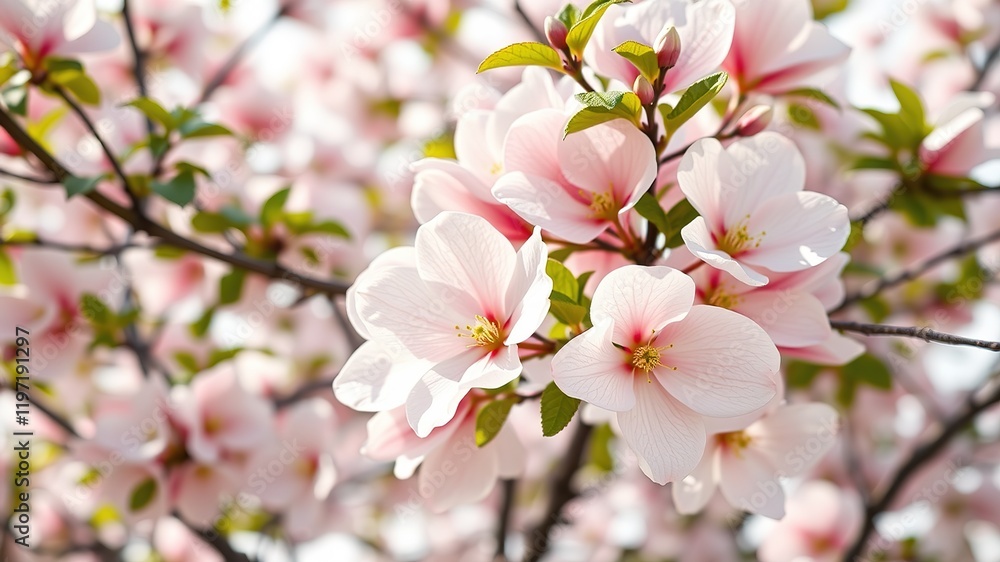 Springtime Bloody Dogwood Blossoms - Soft White Flowers Springtime Bloody Dogwood Blossoms - Soft White Flowers