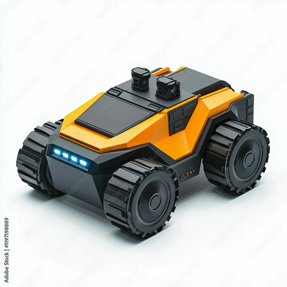 Innovative robotic vehicle designed for exploration and mapping in various terrains Innovative robotic vehicle designed for exploration and mapping in various terrains