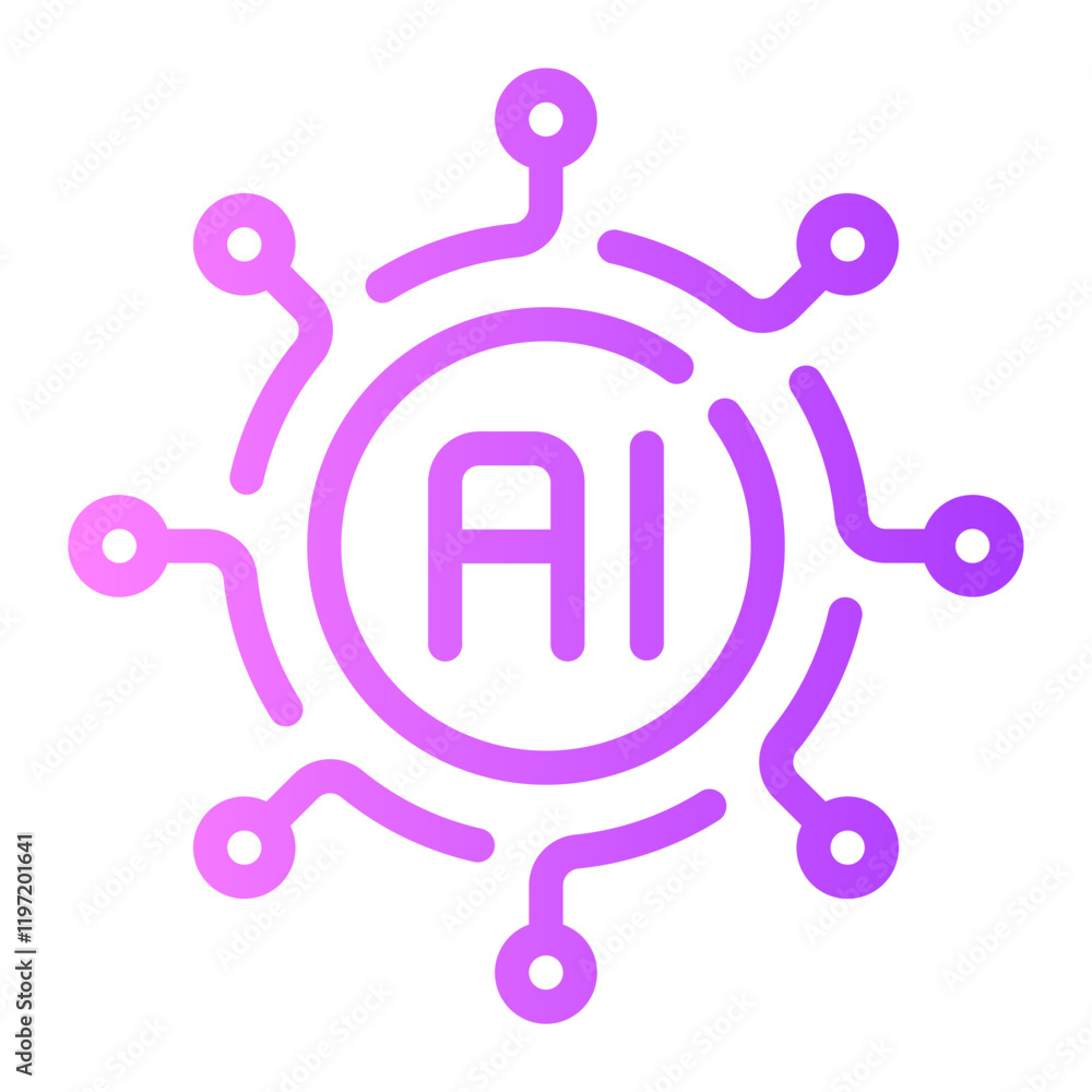 organization gradient icon organization gradient icon