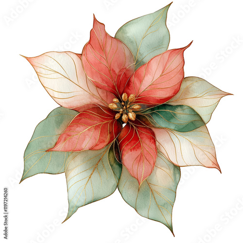 Floral art display botanical garden digital illustration natural setting close-up view holiday theme