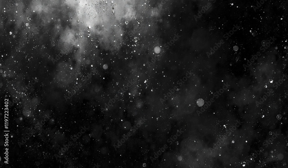 Obraz premium Luxurious Black Background with Faint Metallic Overlay and Subtle Shimmer