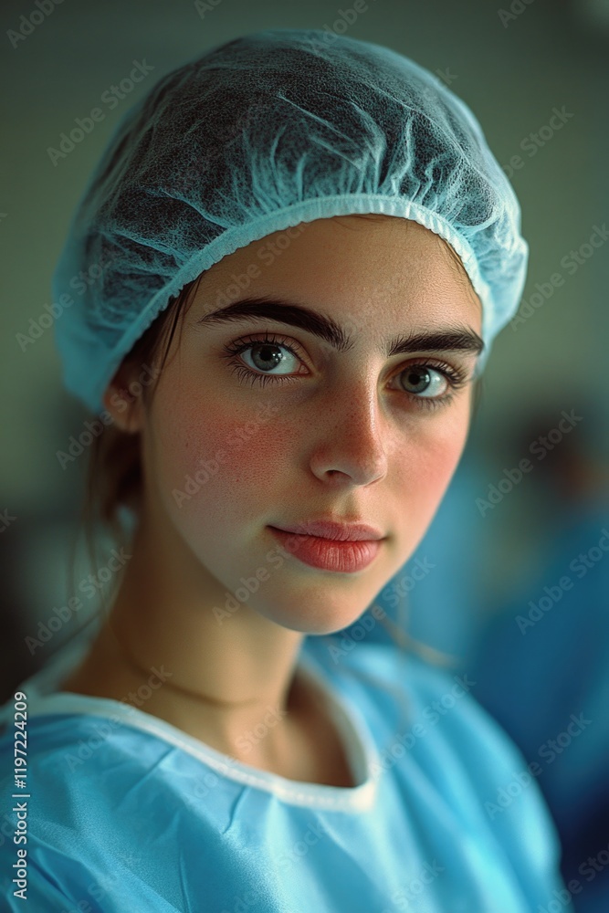 Surgeon in sterile environment Surgeon in sterile environment