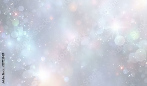 Abstract pearl white background with iridescent shimmer and rainbow effects