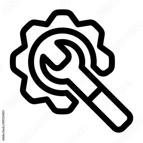 maintenance icon for illustration