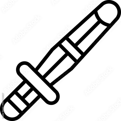 Kendo Line Icon