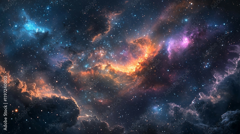 Fototapeta premium 非現実的で夢のような幻想的な世界