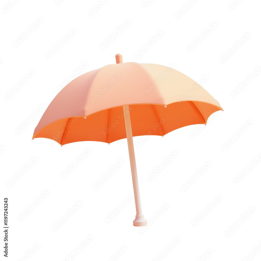 pastel beach umbrella on pale yellow sand pastel beach umbrella on pale yellow sand