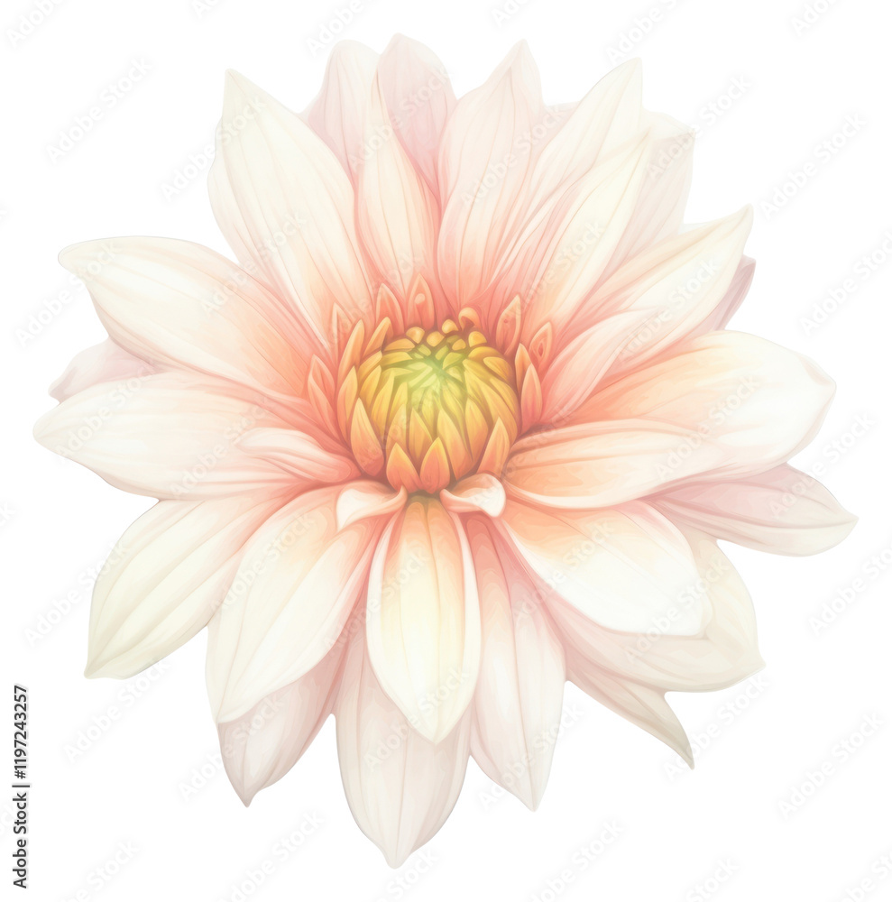 Fototapeta premium PNG Store flower dahlia petal plant.
