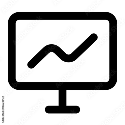 analytic icon for illustration