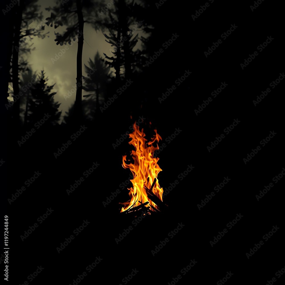 fire in the woods fire in the woods