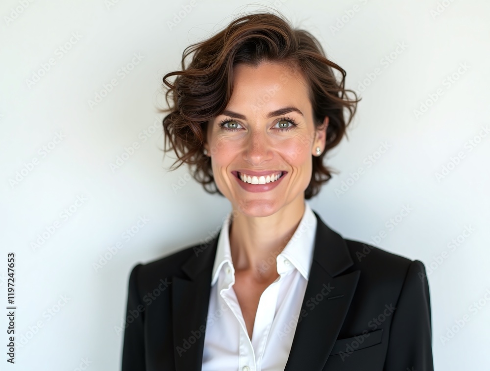 portrait of a smiling businesswoman portrait of a smiling businesswoman