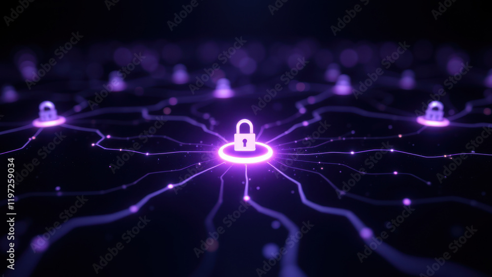 Fototapeta premium Internet Security.