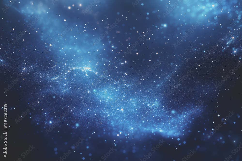 A radiant blue background featuring sparkling stars creates a magical and captivating visual. A radiant blue background featuring sparkling stars creates a magical and captivating visual.