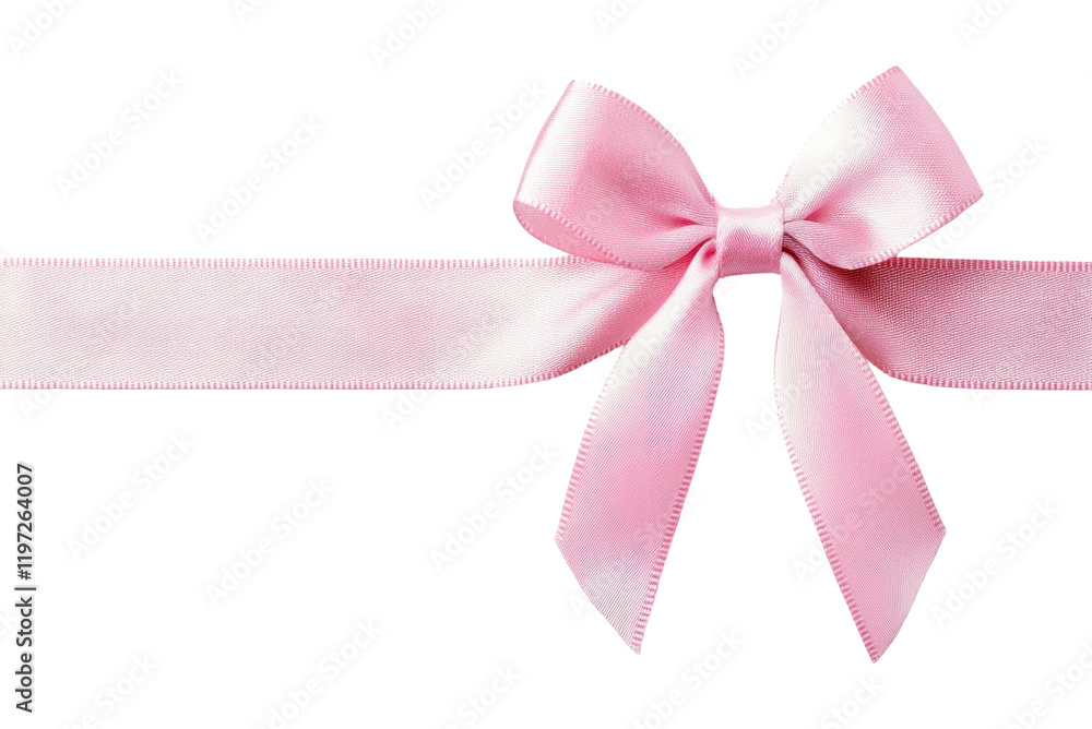 PNG Pink ribbon with a bow accessories decoration decorative. PNG Pink ribbon with a bow accessories decoration decorative.