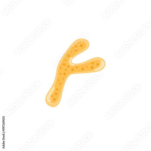 Bifidobacterium probiotic Illustration 