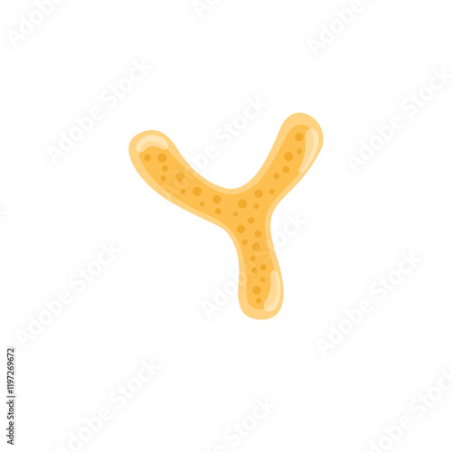 Bifidobacterium probiotic Illustration 