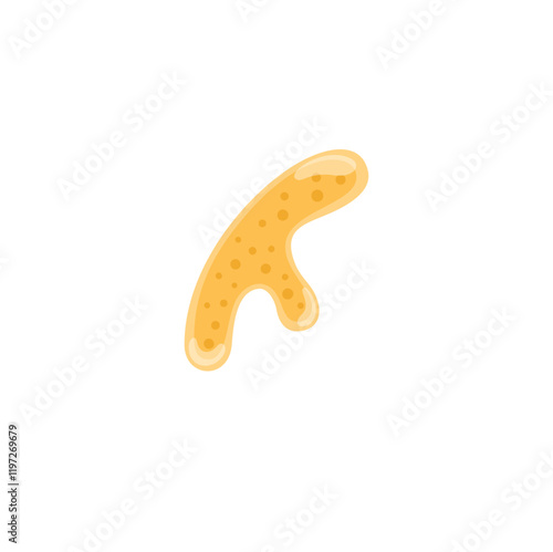 Bifidobacterium probiotic Illustration 