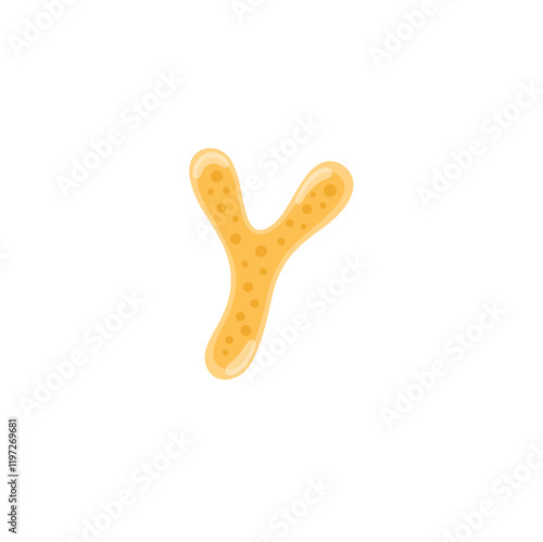 Bifidobacterium probiotic Illustration 