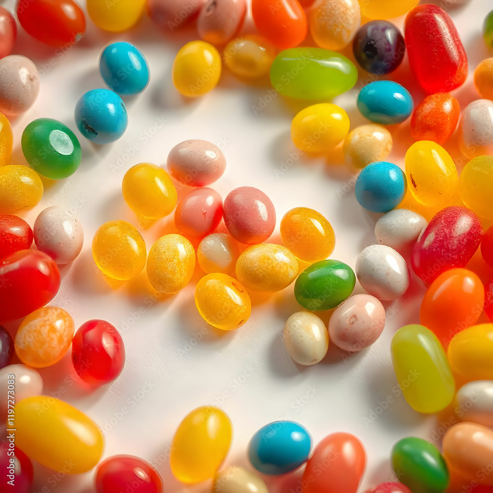 Candy on white background 3d render Candy on white background 3d render