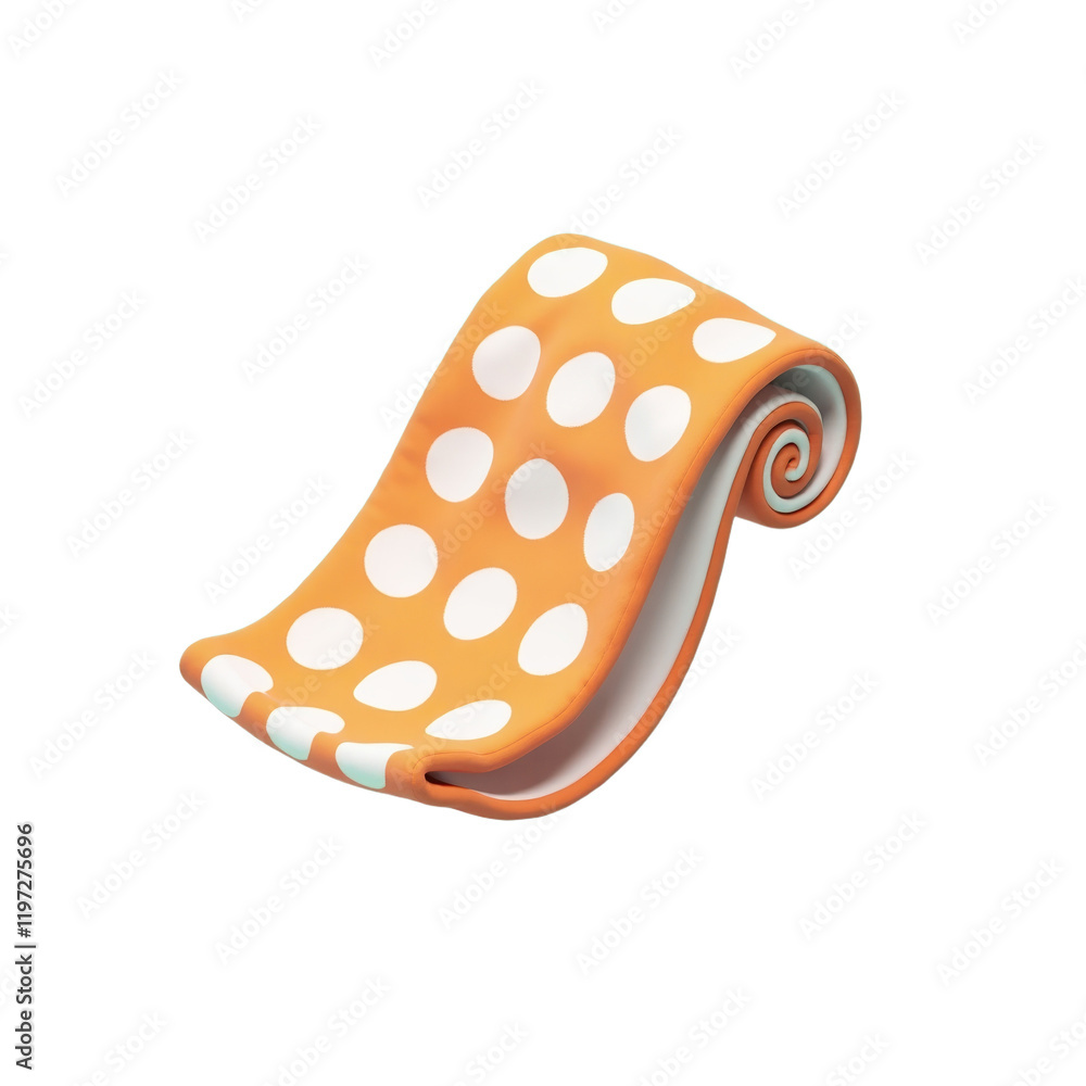 swirling fabric with white polka dots on a mint green background swirling fabric with white polka dots on a mint green background