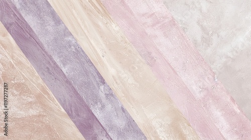 A beautiful abstract background featuring a soft blend of beige, pink, lilac, and blue hues, creating a visually appealing and calming aesthetic. The presence of a dusty purple color adds a touch