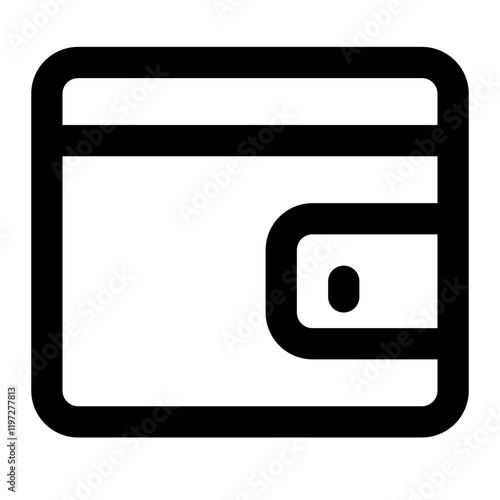 wallet icon for illustration