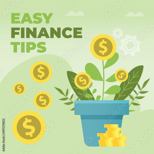 Financial chart Save money vector growth economy Plans Investment Strategy return Business growth