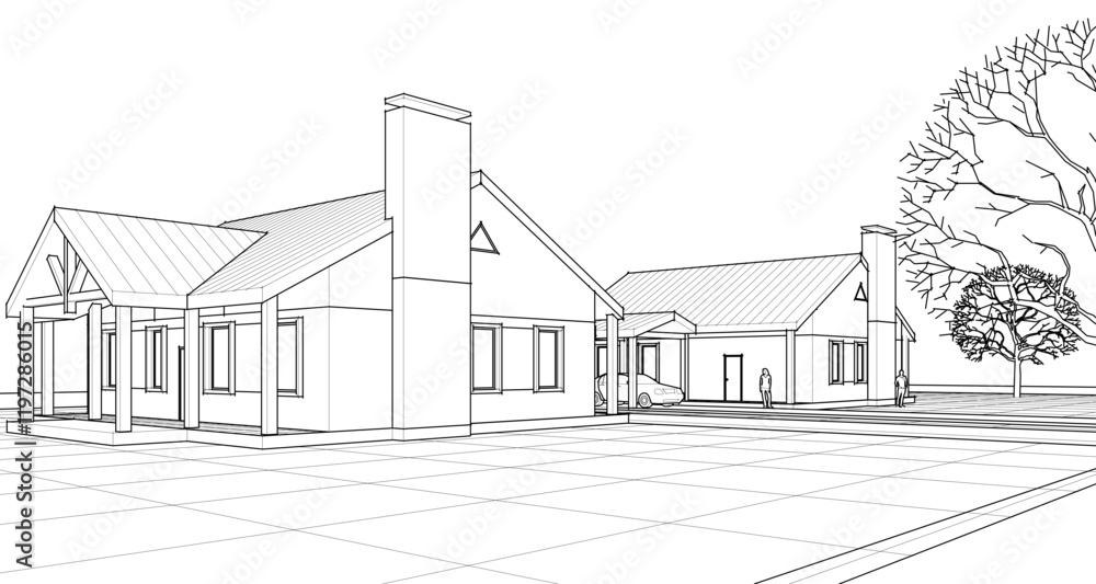 house of traditional architecture 3d house of traditional architecture 3d