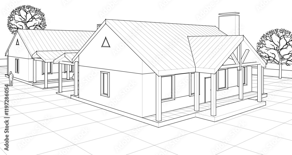 house of traditional architecture 3d house of traditional architecture 3d