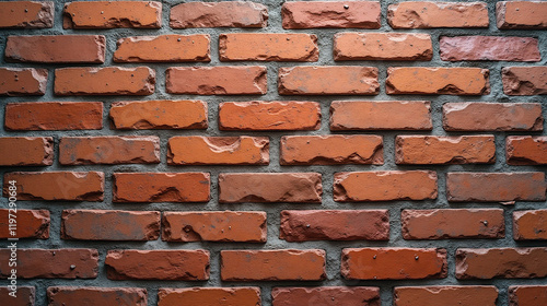 close-up textured brick wall
