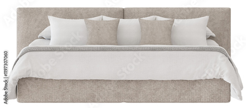 Fotografía cama gris