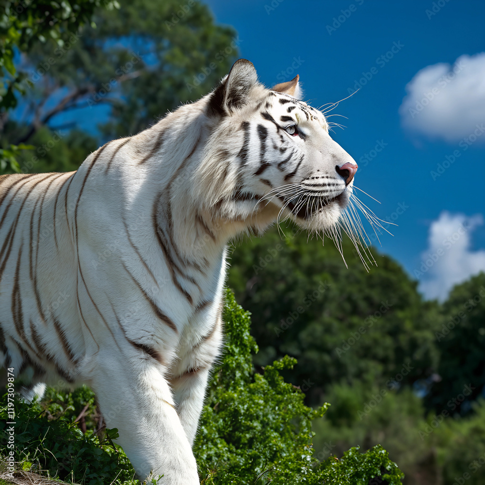 Obraz premium Tiger in the Wild. 