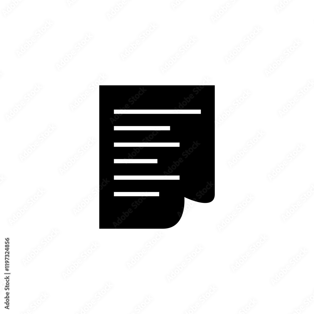 Document Icon. Office Document Icon Design Template. Document Icon. Office Document Icon Design Template.