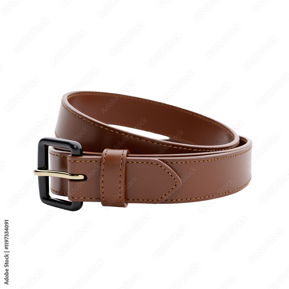 brown leather belt with black and gold buckle brown leather belt with black and gold buckle