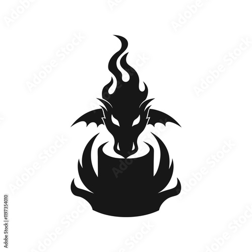dragonflame-candle-silhouette-.eps