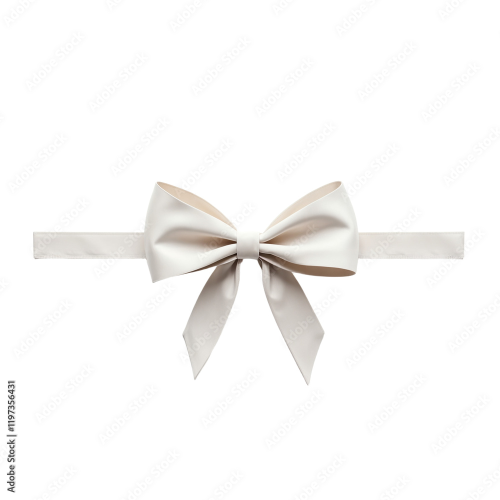 large satin ribbon tied in a neat bow large satin ribbon tied in a neat bow