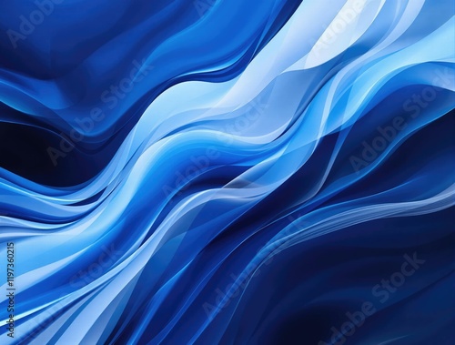 Wallpaper Mural Abstract wavy design with business lines and colors, modernization, aesthetic elements, modern, corporate Torontodigital.ca