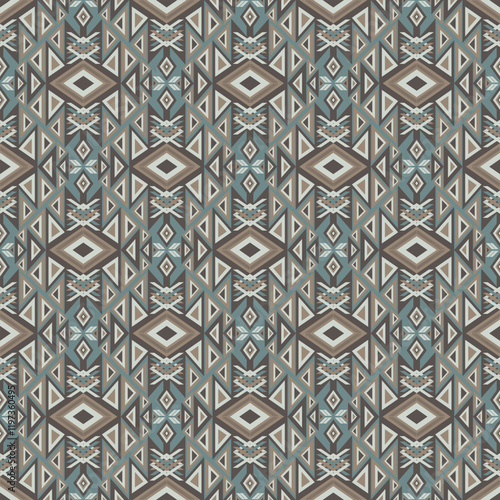 American tribal ethnic native pattern seamless.Traditional Navajo,Aztec,Apache,Southwest and Mexican style fabric pattern.Abstract vector motif pattern.For fabric,clothing,blanket,woven,wrap,decorate.