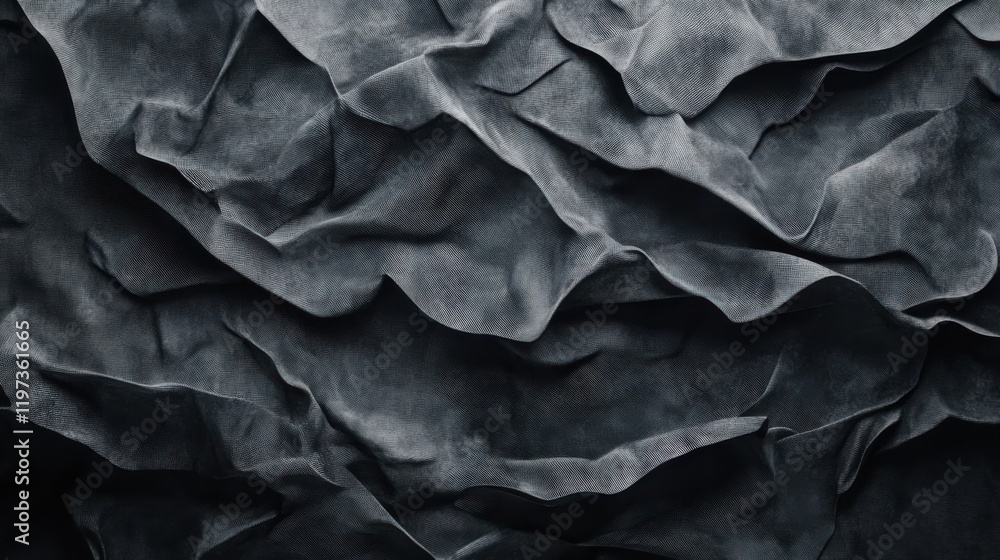 Obraz premium Abstract dark grey background/interior. Copy space