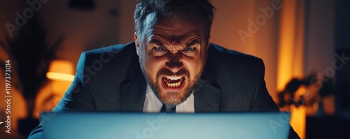 Frustrated Businessman in S...